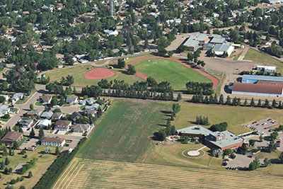 community health centre aerial